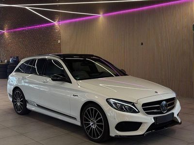 Gebraucht Mercedes C400 AMG line 333 PS (244 kW) 2017 Weiß Kombi