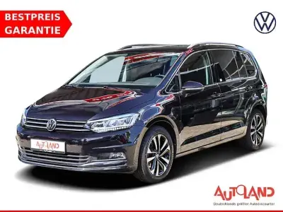 Gebraucht VW Touran Highline 150 PS (110 kW) 2021 Deepe black perleffekt Van / Kleinbus