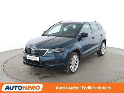Blau Gebraucht 2018 Skoda Karoq Style SUV | 18.900 € (Fairer Preis)