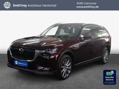 Brugt Mazda CX-80 Exclusive-Line 327 HK (240 kW) 2024 Rød SUV