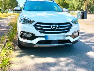 Gebraucht Hyundai Santa Fe 200 PS (147 kW) 2016 Weiß SUV