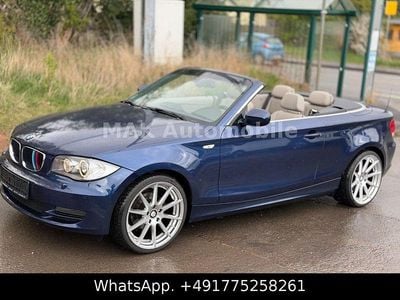 Usata BMW 118 Cabriolet M Sport 143 CV (105 kW) 2010 Blu Cabrio