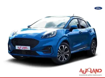 Gebraucht Ford Puma ST-Line 125 PS (91 kW) 2021 Desertislandbluemet. SUV