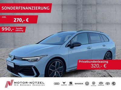 Gebraucht VW Golf VIII R-line 150 PS (110 kW) 2024 Crystal ice blue metallic Kombi