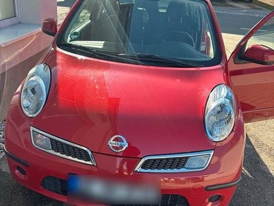 Usata Nissan Micra 65 CV (47 kW) 2009 Rosso Utilitaria