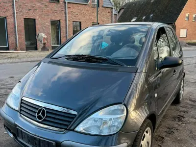 Gebraucht Mercedes A140 2002 Schwarz Kleinwagen