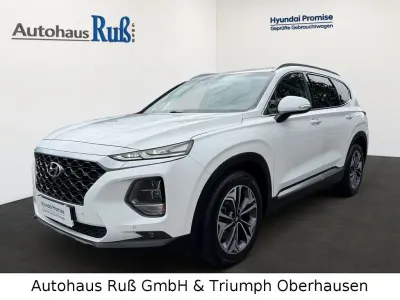 Gebraucht Hyundai Santa Fe Premium 200 PS (147 kW) 2018 Weiß SUV