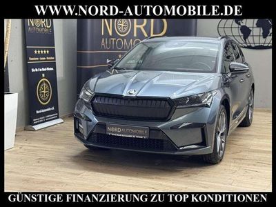 Grau Gebraucht 2021 Skoda Enyaq iV SportLine SUV | 29.700 € (Etwas zu teuer)