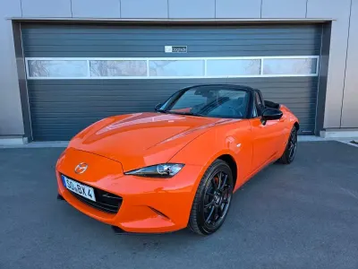 Usata Mazda MX5 184 CV (135 kW) 2019 Arancione Cabrio