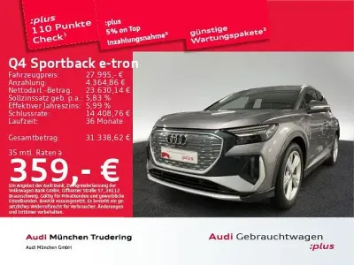 Gebraucht Audi Q4 Sportback e-tron