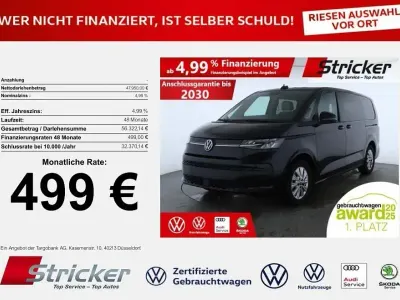 Gebraucht VW Multivan Life 150 PS (110 kW) 2025 Deep black perleffekt Van / Kleinbus