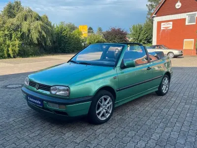 Gebraucht VW Golf Cabriolet 75 PS (55 kW) 1994 Grün Cabrio