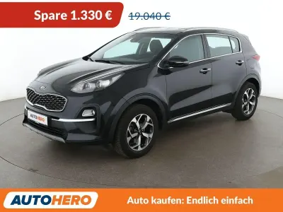 Gebraucht Kia Sportage Vision 132 PS (97 kW) 2021 Schwarz SUV