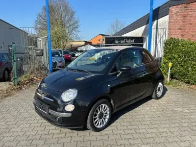 Używany Fiat 500C Lounge 69 KM (50 kW) 2013 Czarny Kabriolet