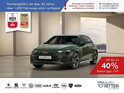 Neu Audi A3 S-Line 150 PS (110 kW) 2026 Grün Limousine