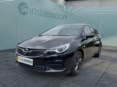 Schwarz Gebraucht 2021 Opel Astra Design & Tech Kombi | 15.399 € (Fairer Preis)