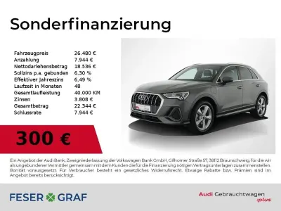Gebraucht Audi Q3 S-Line 245 PS (180 kW) 2021 Chronosgrau metallic SUV