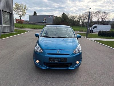 Gebraucht Mitsubishi Space Star 80 PS (58 kW) 2013 Blau Van / Kleinbus