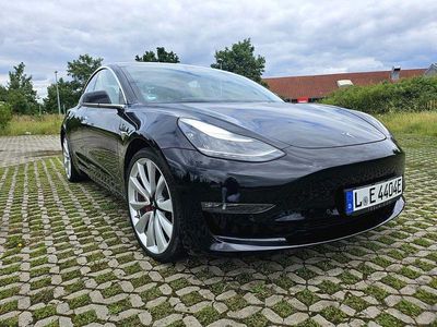 Gebraucht Tesla Model 3 Performance 330 kW (450 PS) 2019 Schwarz Limousine