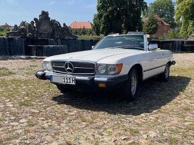 Gebraucht Mercedes SL380 156 PS (114 kW) 1985 Weiß Cabrio