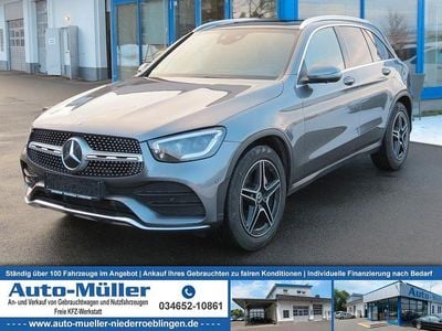 Gebraucht Mercedes GLC300 AMG line 245 PS (180 kW) 2020 Selenitgrau  metalliclack SUV