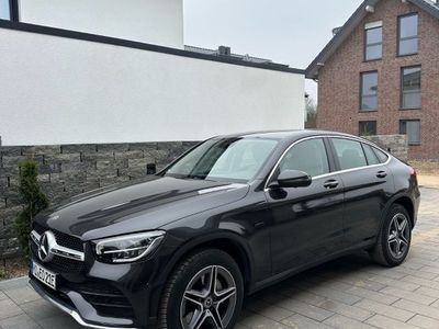 Brugt Mercedes GLC300e 211 HK (155 kW) 2021 Grøn Coupe