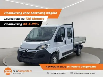 Gebraucht Citroën Jumper 140 PS (102 kW) 2023 Lackierung weiss icy/deckende lackierung Van / Kleinbus