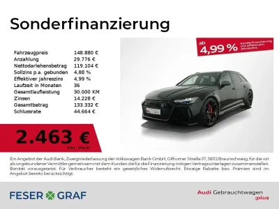 Gebraucht Audi RS6 Performance 630 PS (463 kW) 2025 Sebringschwarz kristalleffekt Kombi