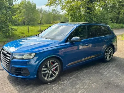 Gebraucht Audi SQ7 S-Line 435 PS (319 kW) 2016 Blau SUV