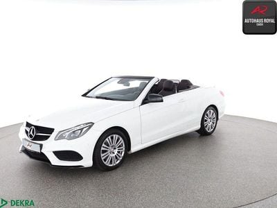 Polarweiss Gebraucht 2016 Mercedes E250 AMG Cabrio | 23.880 € (Superpreis)