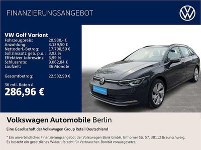 Gebraucht VW Golf VIII Style 150 PS (110 kW) 2021 Grau Kombi