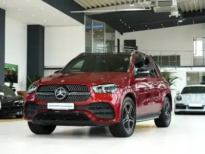 Gebraucht Mercedes GLE400 AMG line 330 PS (242 kW) 2020 Rot SUV
