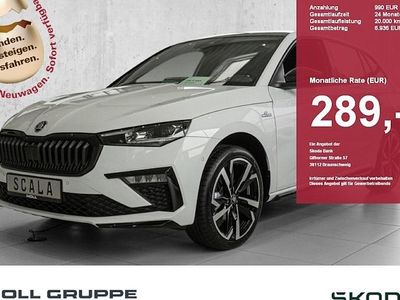 Nuova Skoda Scala Monte Carlo 150 CV (110 kW) 2026 Bianco Utilitaria