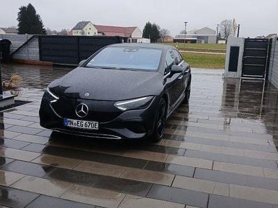 Gebraucht Mercedes EQE350 214 kW (292 PS) 2022 Schwarz Limousine