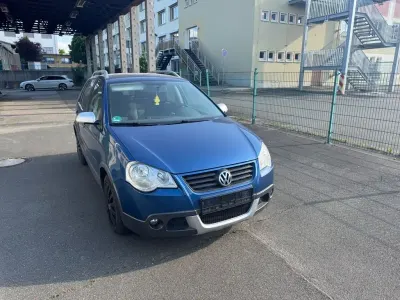 Gebraucht VW Polo Cross Edition 64 PS (47 kW) 2007 Blau Kleinwagen