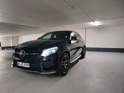 Używany Mercedes GLE43 AMG AMG 390 KM (286 kW) 2018 Czarny Coupe