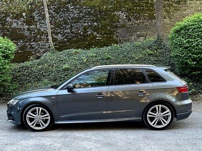 Second-hand Audi A3 S-Line 150 CP (110 kW) 2019 Gri Berlinǎ
