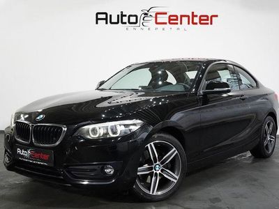 Schwarz Gebraucht 2017 BMW 220 Sport Line Coupé | 23.990 € (Teuer)