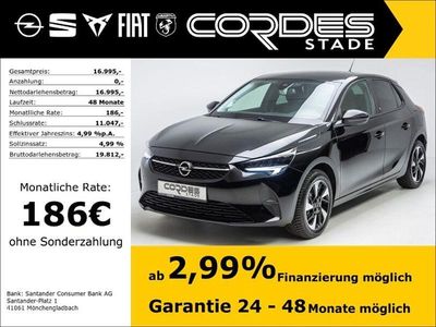 Usata Opel Corsa-e Edition 100 kW (136 CV) 2021 Nero Utilitaria