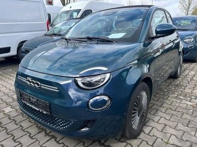 Gebraucht Fiat 500e Icon 86 kW (118 PS) 2023 Ozean grün) (gruen Cabrio