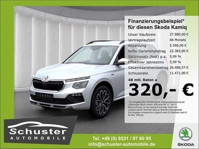 Neu Skoda Kamiq Tour 150 PS (110 kW) 2025 Silber SUV