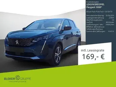Gebraucht Peugeot 3008 Allure 131 PS (96 kW) 2023 Blau SUV
