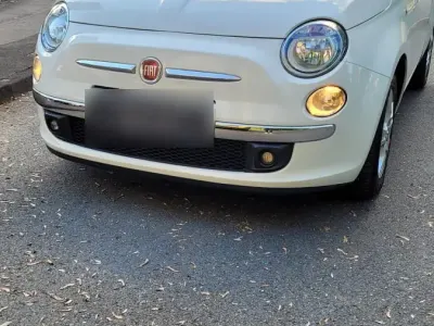 Używany Fiat 500 85 KM (62 kW) 2013 Biały Kabriolet
