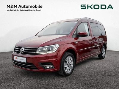 Brugt VW Caddy Maxi Highline 102 HK (75 kW) 2018 Rød MPV