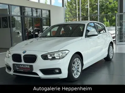 Gebraucht BMW 116 Advantage 109 PS (80 kW) 2018 Weiß Kleinwagen