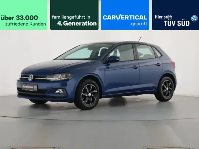 Gebraucht VW Polo Comfortline 95 PS (69 kW) 2021 Reef blue metallic Kleinwagen