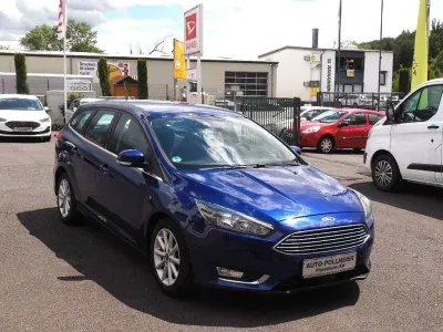 Gebraucht Ford Focus Titanium 150 PS (110 kW) 2017 Blau Kombi