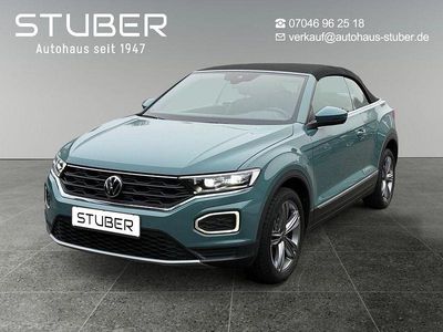 Gebraucht VW T-Roc Cabriolet 150 PS (110 kW) 2021 Cactus green Cabrio