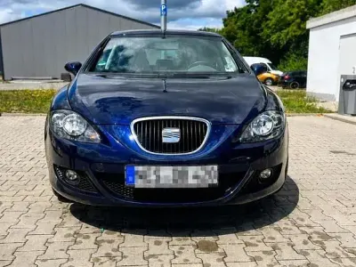 Gebraucht Seat Leon 102 PS (75 kW) 2008 Blau Kleinwagen