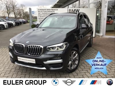 gebraucht BMW X3 xDrive30d A Allrad Navi digitales Cockpit Soundsystem LED Kurvenlicht El. Heckklappe 3-Zonen-Klimaautom.